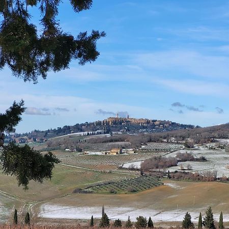 Ferienwohnung Casa Per L'Osticcio Vista Sulla Val D'Orcia Montalcino Exterior foto