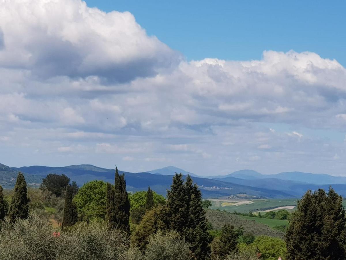 Ferienwohnung Casa Per L'Osticcio Vista Sulla Val D'Orcia Montalcino Exterior foto